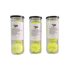 45% Wool IPF Approve Padel Ball Extra Duty TTI3453 Needle Felt Pressurized Tennis Dot 3pcs/tube