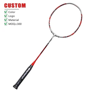 46T Carbon Fiber Badminton Racket with Custom Logo Multiple Color Options Badminton Racket