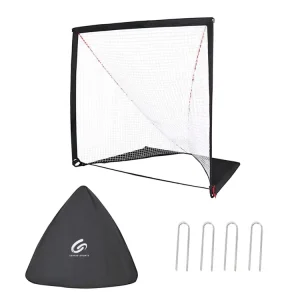 4X4X4FT Portable Pop up Lacrosse Goal Net Training Equipment