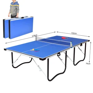 4pcs Folding Pingpong Table Portable Table Tennis Table TT 2745