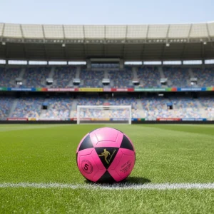 #5 Durable Wear Resistant Eco-friendly Thermal Bonded Leather Soccer Ball Size 5 Customizable Color Logo for Sports