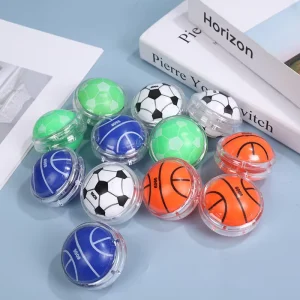 50mm Creative Plastic Cartoon Football Basketball Design Yoyo Ball Toys for Twist Egg Machine