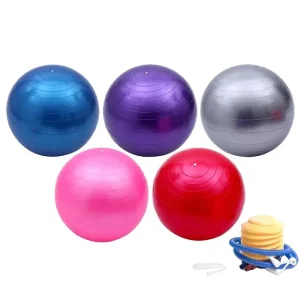 55 cm PVC Yoga Ball for Workout Exercise and Muscle Massage