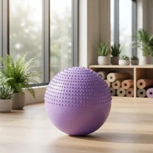 55cm Anti Burst Yoga Ball Thickened PVC Eco Friendly Lightweight for Fitness Yoga Exercise Training & Balance Beam