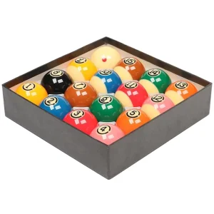 57.2mm Billiard Balls Pool Table Accessories 2-1/4″ Regulation Size 16 Pool Balls Billiard Set