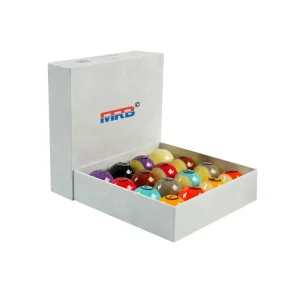 57.2mm Professional Pool Balls Complete 16-Piece Set for Club Competitions
