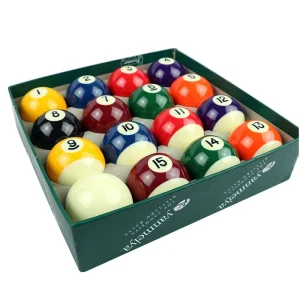 5A Grade Phenolic Custom Resin Pool Table Ball Set 2-1/4″ Snooker Pool Ball 16 Piece Billiard Pool Ball 2.25inch