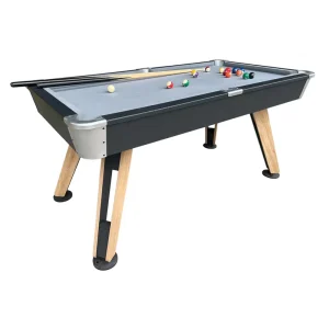 5ft/6ft/7ft Stylish Modern MDF & Wood Pool Billiard Snooker Table Durable Indoor Club Parties Home Sports Games