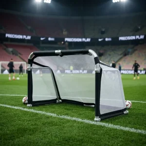 6*4FT Pro Standard Aluminum Folding Soccer Goal Elite Training Equipment with High Precision Robotic Welding