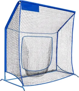 6*6ft Baseball Hitting Practice Net with Target goal Suitable for Outdoor and Indoor Swing Training Universal for Anther Balls
