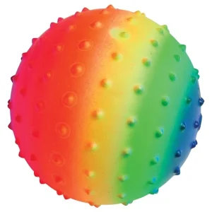 6 Inch Rainbow Color Knobby Ball