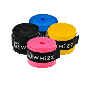 60PCS Box Durable Anti-Slip PU Racket Grip Tape Overgrips for Tennis Badminton Squash Training