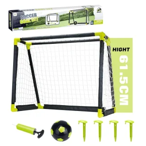 61.5 cm Soccer Training Goal with Targets for Goalkeeper Practice Costume Accessory