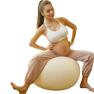 65cm Durable Eco-Friendly Soft PVC Yoga Ball Fitness Exercise Balance Pregnancy Physical Therapy Anti-Explosion Home Gym