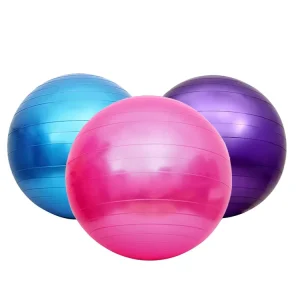 65cm PVC Thickened Explosion Proof Yoga Ball Custom Logo Fitness Exercise Tool
