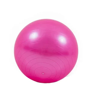 65cm Pilates PVC Stability Gym Ball Custom Logo Eco-Friendly Yoga Fitness Ball 75cm Size Available