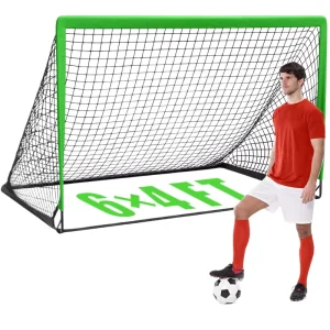 6×4 ft Kids Youth Teens Sports Backyard Soccer Goal