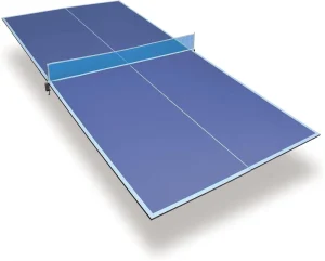 7/8/9Ft Mid Size Ping Pong Conversion Top Foldable Portable Indoor Outdoor Table Tennis Table Top with Net