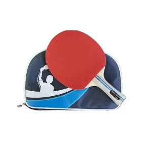 7 STAR Table Tennis Racket Wood Paddle Bat with Rubber and Carbon Fiber Sport Type PingPong Bat