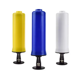 7.5 Inch Plastic Mini Hand Air Inflator Ball Pump with Needle for Soccer Football Yoga Ball