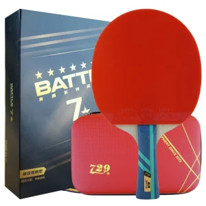 729 Brand BATTLE 7 STARS Table Tennis Racket Pure Wood