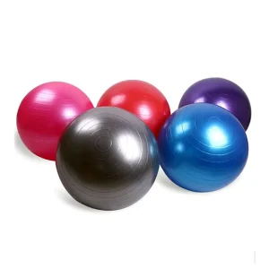 75cm PVC Exercise Ball Yoga Ball Fitness Body Building Home Gym Yoga Pilates