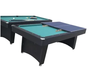 7ft 2-in-1 Indoor Games Table Tennis & Billiards Multi-Function Game Table