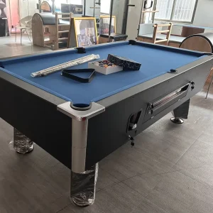 7ft/8ft Coin Operated MDF Pool Table Billiard Table Multi Game Table Coin System