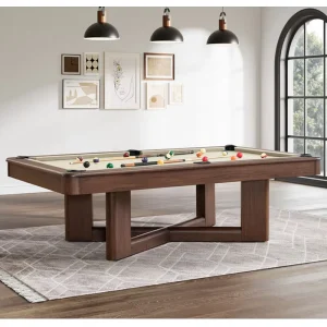 7ft Customized Pool Snooker Table Luxury 1″ Slate Worsted Cloth Solid Wood Full Set TP-Z913