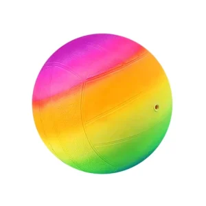 8.5 Inch PVC Inflatable Plastic Basketball Educational Toy for Kids Play Fun Colored