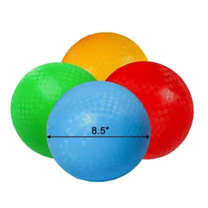 8.5inch Red Blue Green Yellow Inflatable Playground Balls Durable Non Toxic Kids Dodgeball Sporting Gift Kickball