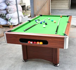 84″ Folding Pool Billiard Game Table No Need Assembly Easy to Set up TP-8015