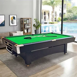 8FT MDF Billiard Table With Auto Ball ReturnPocket for Indoor Family Club Games
