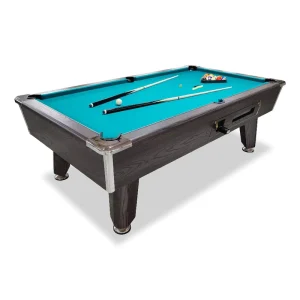 8ft 9ft British Style Snooker Coin Operated Billiard Table with Auto Ball Return System Pool Table