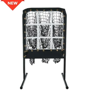 9 Hole Padded Pitching Net Professional Training Equipment for Baseball Manufactured in China