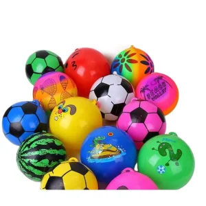 9 Inch Cartoon Plastic PVC Toy Ball Inflatable Soccer Ball