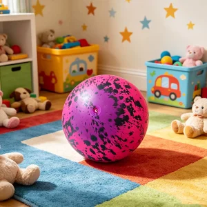 9 Inch Colorful PVC Inflatable Ball Custom Logo Wear Resistant Soft Kids Play Ball Bulk for Party Gift