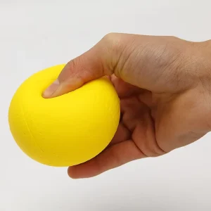 9 Inch Fluo Color High Bouncing Baseball Rubber Ball Safety Training Teeball Rubber Ball Baseball