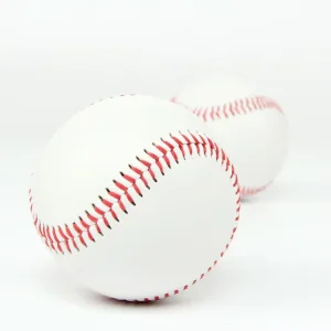 9 Inch Official League Competition Comfortable PU Soft and Hard Baseball and Softball Ball