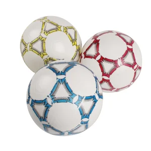 9 Inches Thickened Soccer Ball Smooth Face PVC Toy Colorful Printed Toy Football Bouncing Inflatable Toys