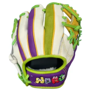 9.5 Inch Custom Cartoon Softball Gloves for Kids Professional Cowhide Genuine Leather Baseball Mitts