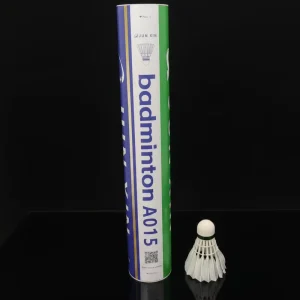 A015 Premium Straight Cigu Duck Feather Shuttlecock for Training High Performance Practice Birds Alternative to TR Series