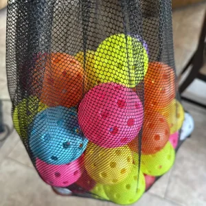 AMSPORT Rotational Pickleball Balls Outdoor 40 Holes USAPA Approved Custom Logo Pickle Ball