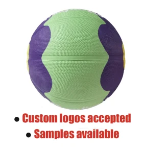 AOYUN Factory Direct Training Basketballs Size 7 Durable Rubber Composite Team Use 600 650g Lightweight Consistent