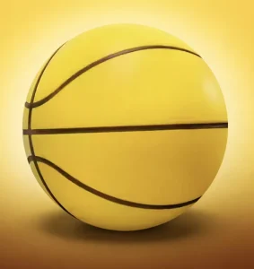 AOYUN Silent Size 5 Basketball No Noise Dribble High Bounce Rubber Cover Durable Non-Slip Indoor Home Fitness Ball