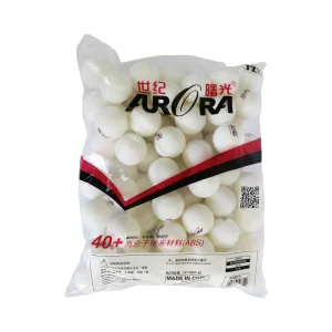 AURORA 40 Mm+ Table Tennis Balls Customized Logo Ping Pong Balls