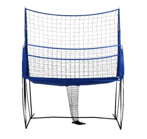 Adjustable Ball Return Volleyball Practice Net Indoor Outdoor Training Equipment