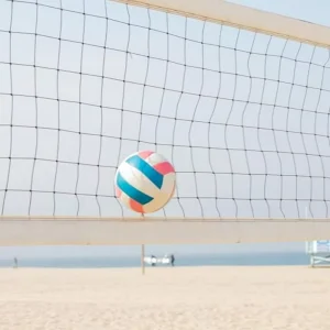 Adjustable Height Foldable Volleyball Training Net Court Equipment with Great Value for Competition