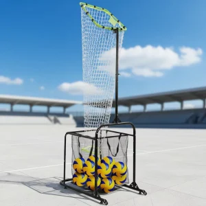 Adjustable Height Multifunctional Foldable Volleyball Net Portable Court Equipment for Practice and Training