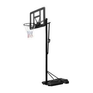 Adjustable Indoor Basketball Hoop Stand with Portable PE Frame for Kids and Adults Home